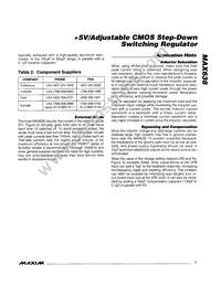 MAX638AC/D Datasheet Page 7