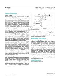 MAX6394US480D1+ Datasheet Page 4