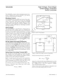 MAX6399ATA+T Datasheet Page 6