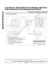 MAX6439UTEHRD3+ Datasheet Page 14