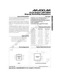 MAX643AC/D-C71043 Datasheet Cover