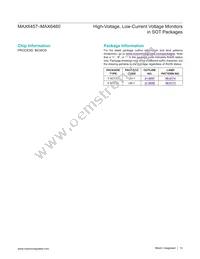 MAX6459UTA/V+T Datasheet Page 14