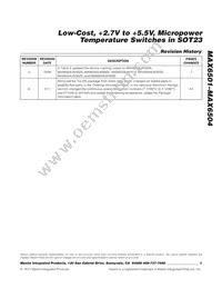 MAX6504UKN035+ Datasheet Page 9