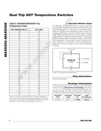 MAX6505UTP085+ Datasheet Page 8