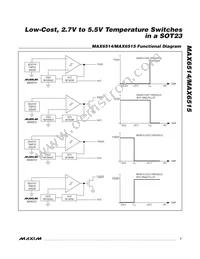 MAX6515UKP105+ Datasheet Page 7