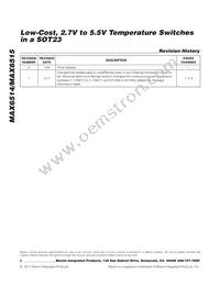 MAX6515UKP105+ Datasheet Page 8