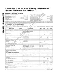 MAX6519UKP095+ Datasheet Page 2