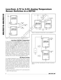 MAX6519UKP095+ Datasheet Page 6