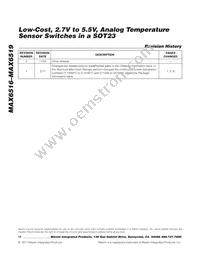 MAX6519UKP095+ Datasheet Page 10