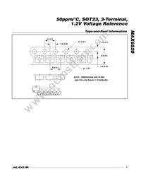 MAX6520EUR+T Datasheet Page 5