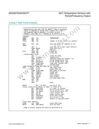 MAX6576LZUT+T Datasheet Page 7