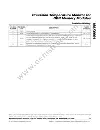 MAX6604ATA+TW Datasheet Page 15