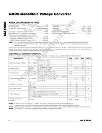 MAX660CSA-T Datasheet Page 2