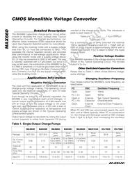 MAX660CSA-T Datasheet Page 6