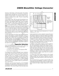 MAX660CSA-T Datasheet Page 7