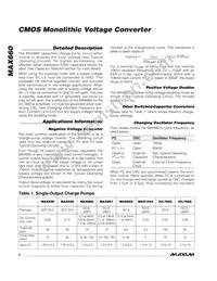 MAX660CSA+TGA5 Datasheet Page 6