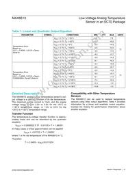 MAX6613MXK+TG103 Datasheet Page 4