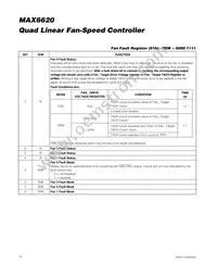 MAX6620ATI+T Datasheet Page 18