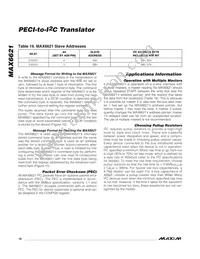 MAX6621AUB+T Datasheet Page 16