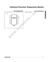 MAX6622UE9A+TG24 Datasheet Page 17