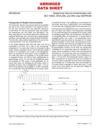 MAX66240ISA+ Datasheet Page 15