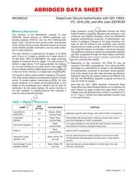 MAX66242ISA-A+T Datasheet Page 10