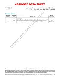 MAX66242ISA-A+T Datasheet Page 16