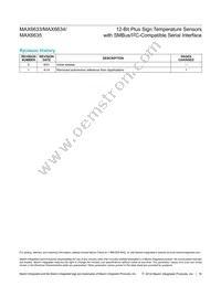 MAX6634MSA Datasheet Page 16