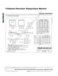 MAX6636UP9A+T Datasheet Page 18