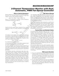 MAX6639FATE+ Datasheet Page 19