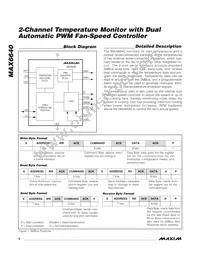 MAX6640AEE+TG075 Datasheet Page 6