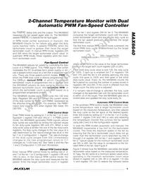 MAX6640AEE+TG075 Datasheet Page 9