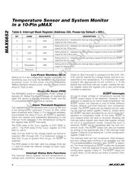 MAX6652AUB+T Datasheet Page 8