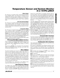 MAX6652AUB+T Datasheet Page 9