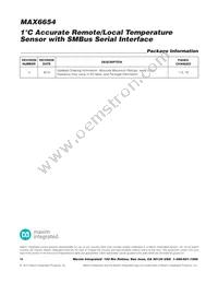 MAX6654MEE+ Datasheet Page 16