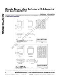 MAX6670AUB40+T Datasheet Page 8
