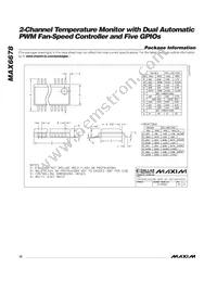 MAX6678AEP92+ Datasheet Page 18