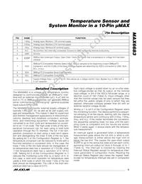 MAX6683AUB+T Datasheet Page 5
