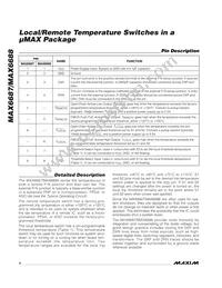 MAX6687AU75L+T Datasheet Page 4