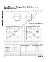 MAX6687AU75L+T Datasheet Page 6
