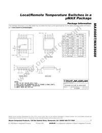 MAX6687AU75L+T Datasheet Page 7