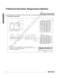 MAX6689UP34+T Datasheet Page 18