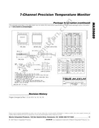 MAX6689UP34+T Datasheet Page 19