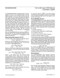 MAX668EUB-T Datasheet Page 14