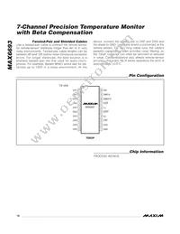 MAX6693UP9A+TG05 Datasheet Page 18