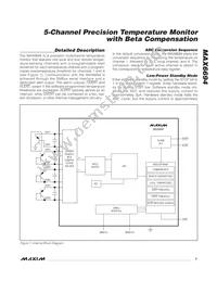 MAX6694TE9A+T Datasheet Page 7