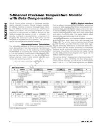 MAX6694TE9A+T Datasheet Page 8