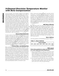 MAX6694TE9A+T Datasheet Page 16