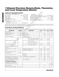 MAX6698EE34+T Datasheet Page 2