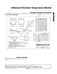 MAX6699UE99+T Datasheet Page 19